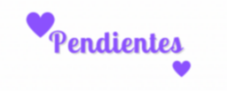 Pendientes